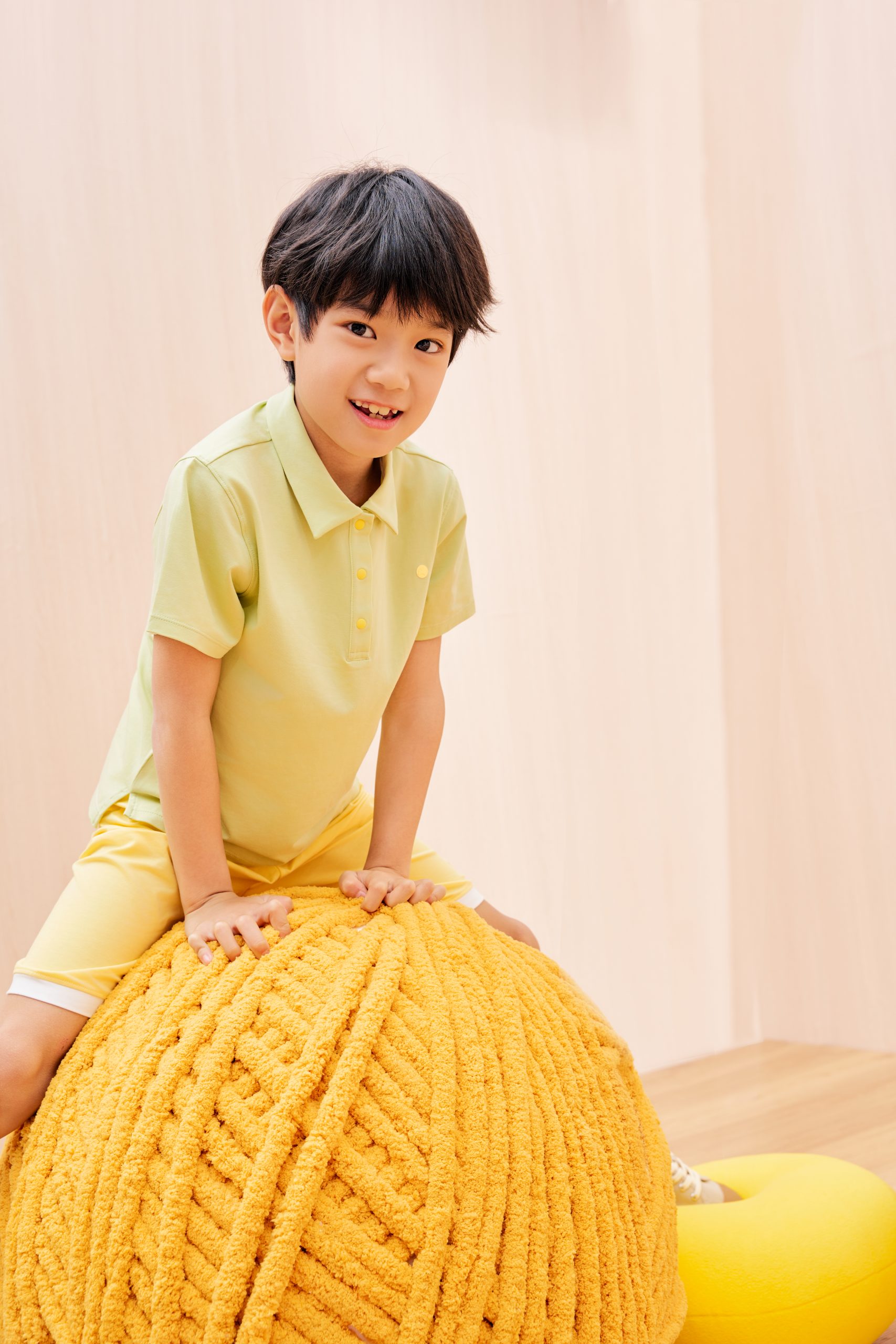 kids Quick-dry cotton loungewear polo shirt - Image 4