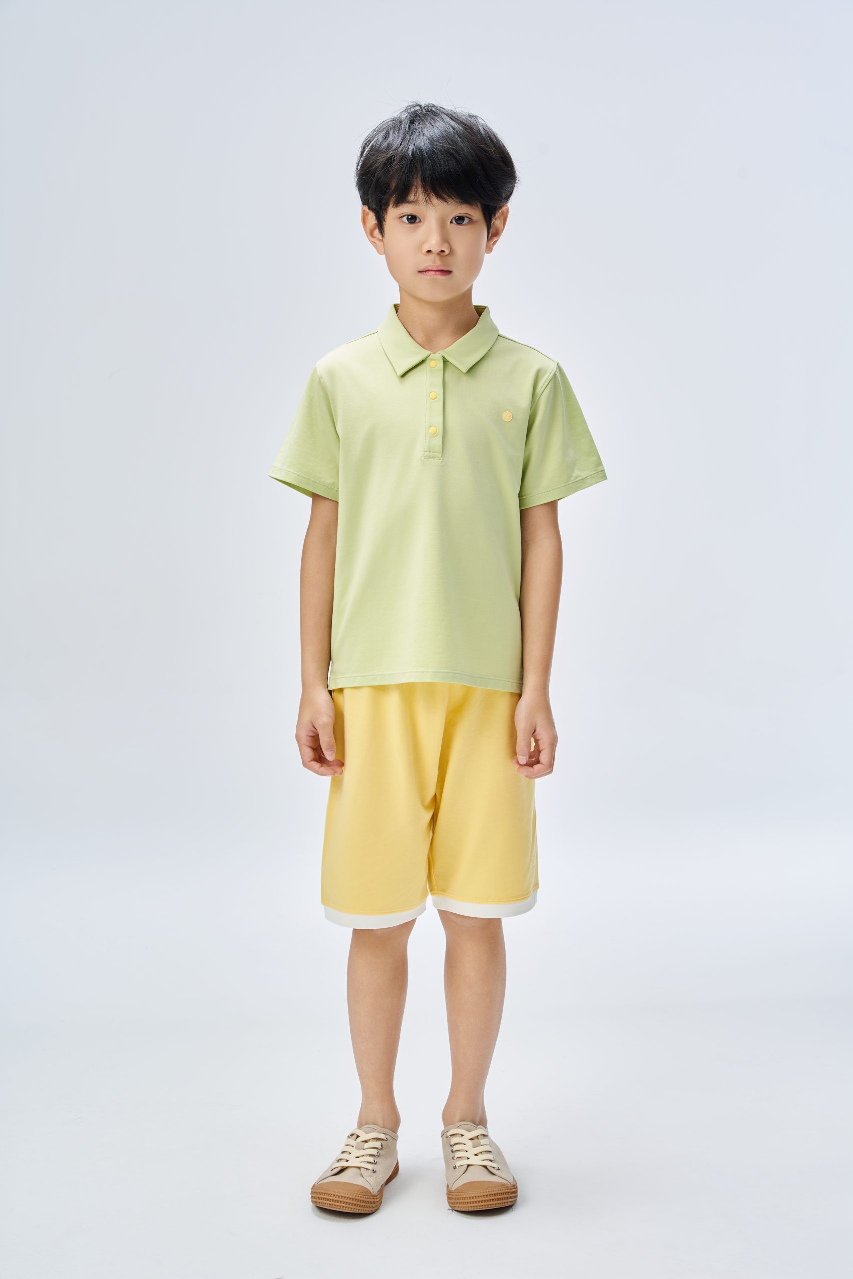 kids Quick-dry cotton loungewear polo shirt - Image 2