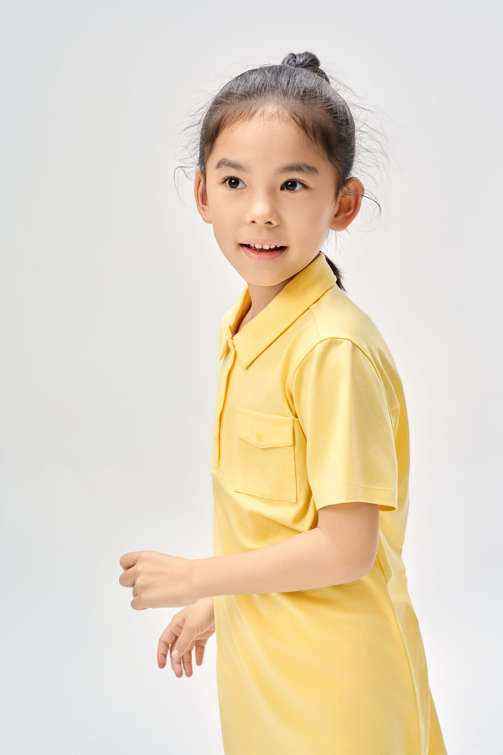 kids Quick-dry cotton loungewear polo skirt - Image 2