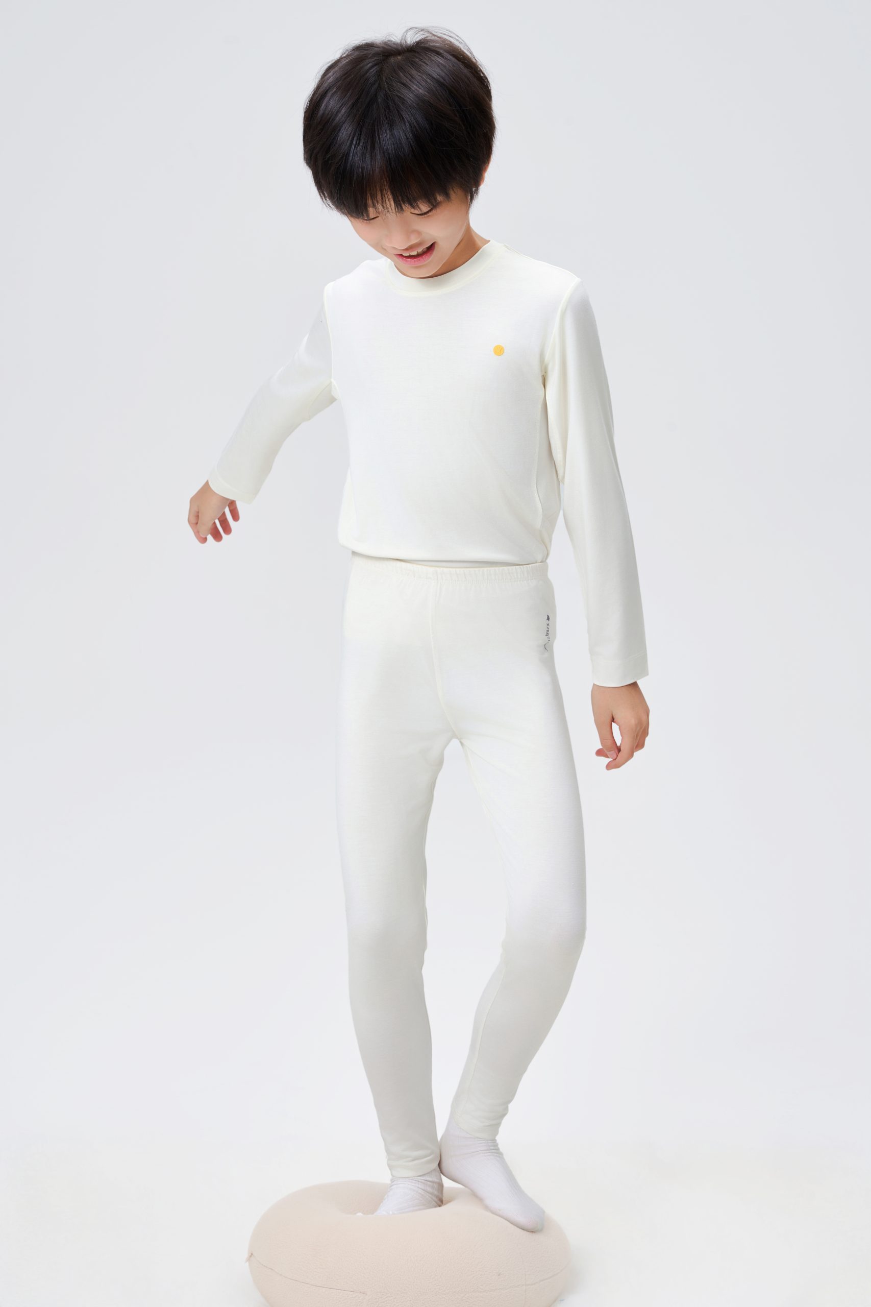 Thin Warm Ginger 3/4 Sleeve Top - Image 4