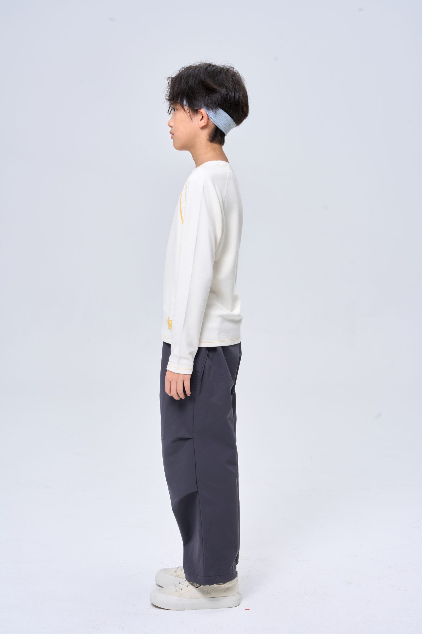 Warm Ginger Color Block Breathable Mesh Thermal Top - Image 7