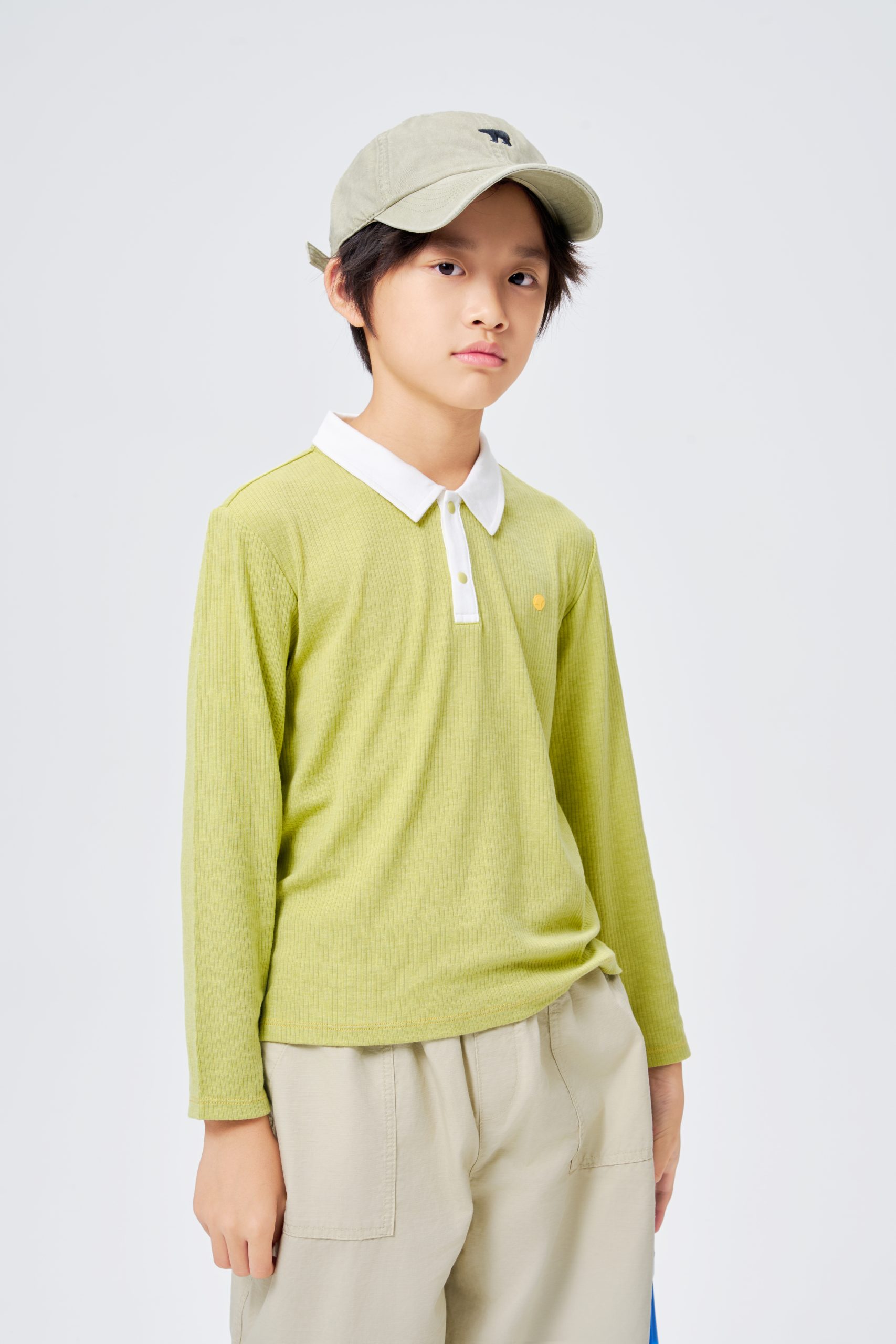 kids woolblend polo shirt - Image 2