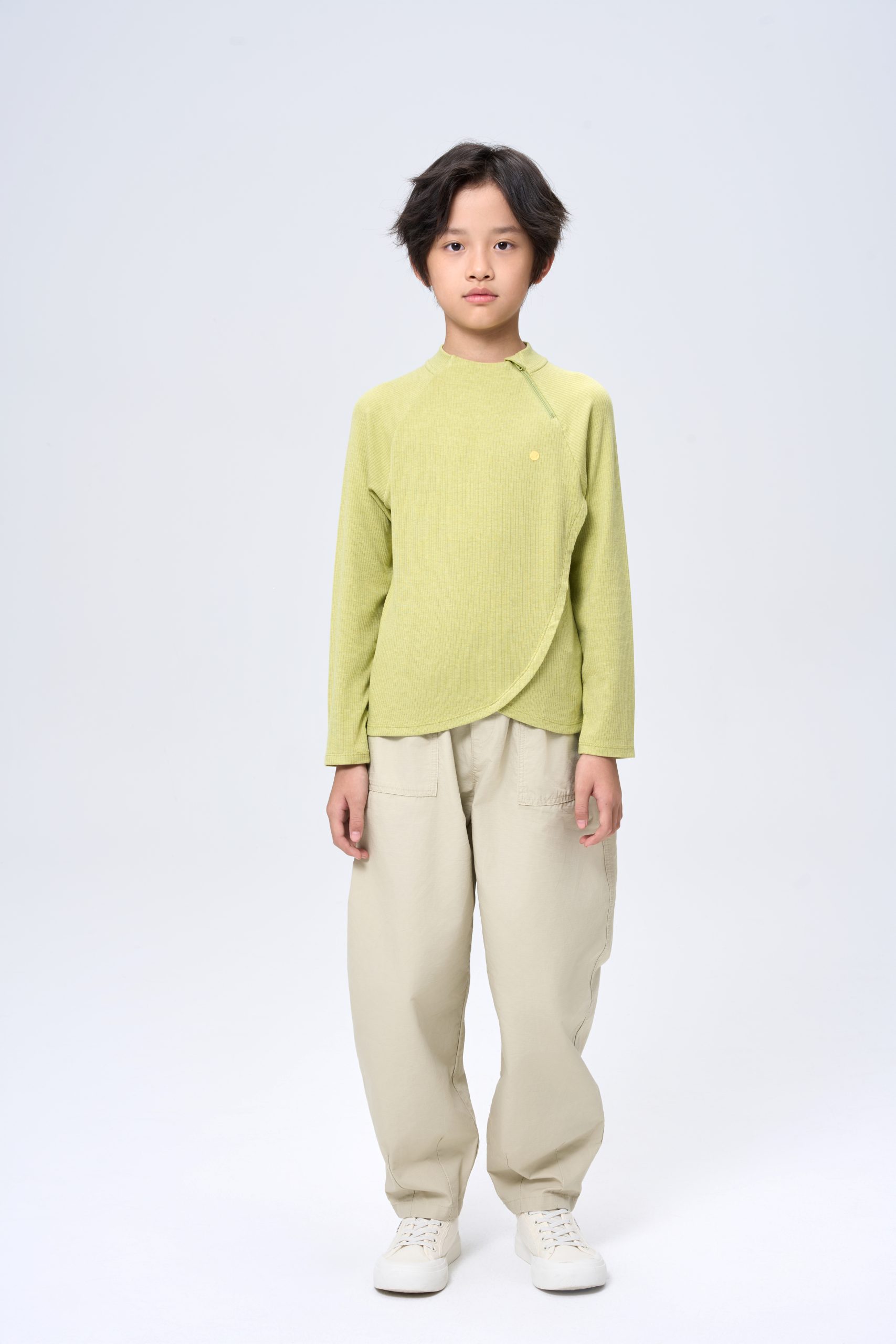 kids woolblend zipper shirt - Image 9