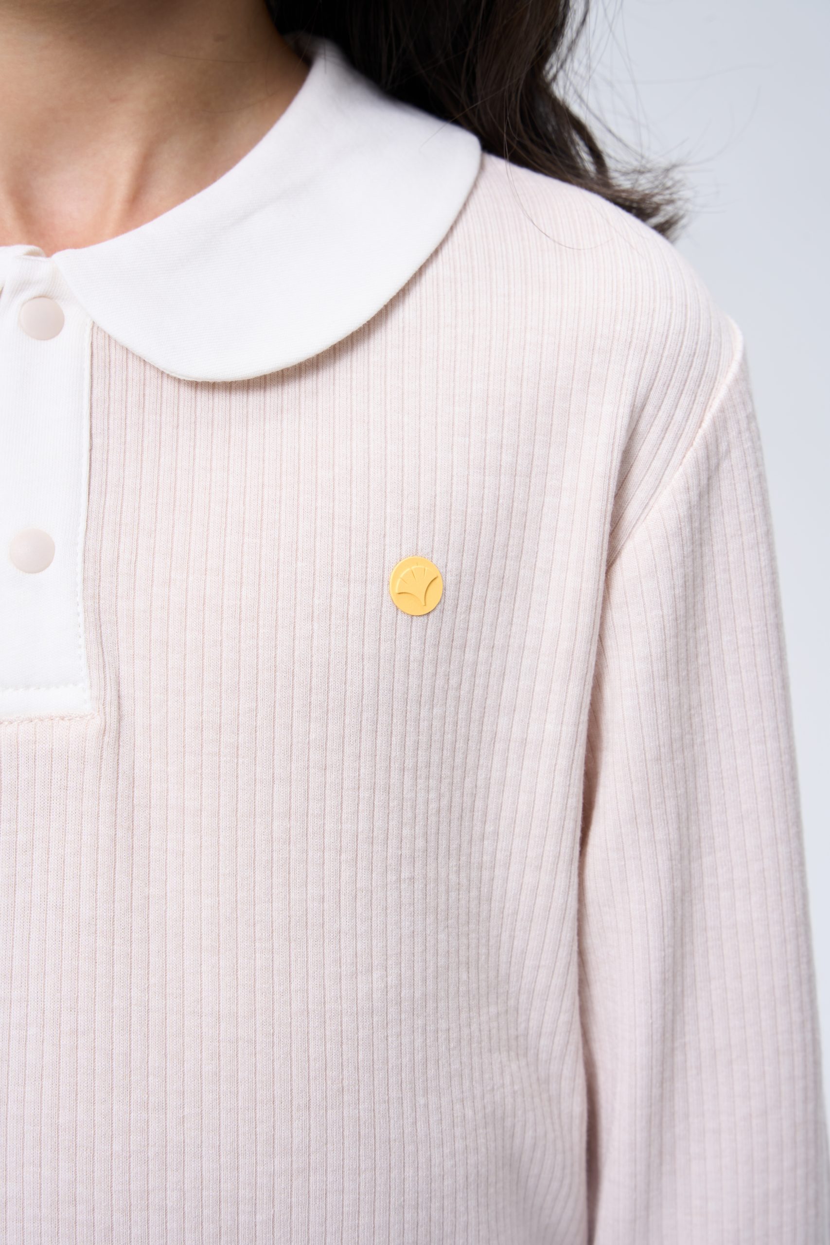 kids woolblend doll collar shirt - Image 8