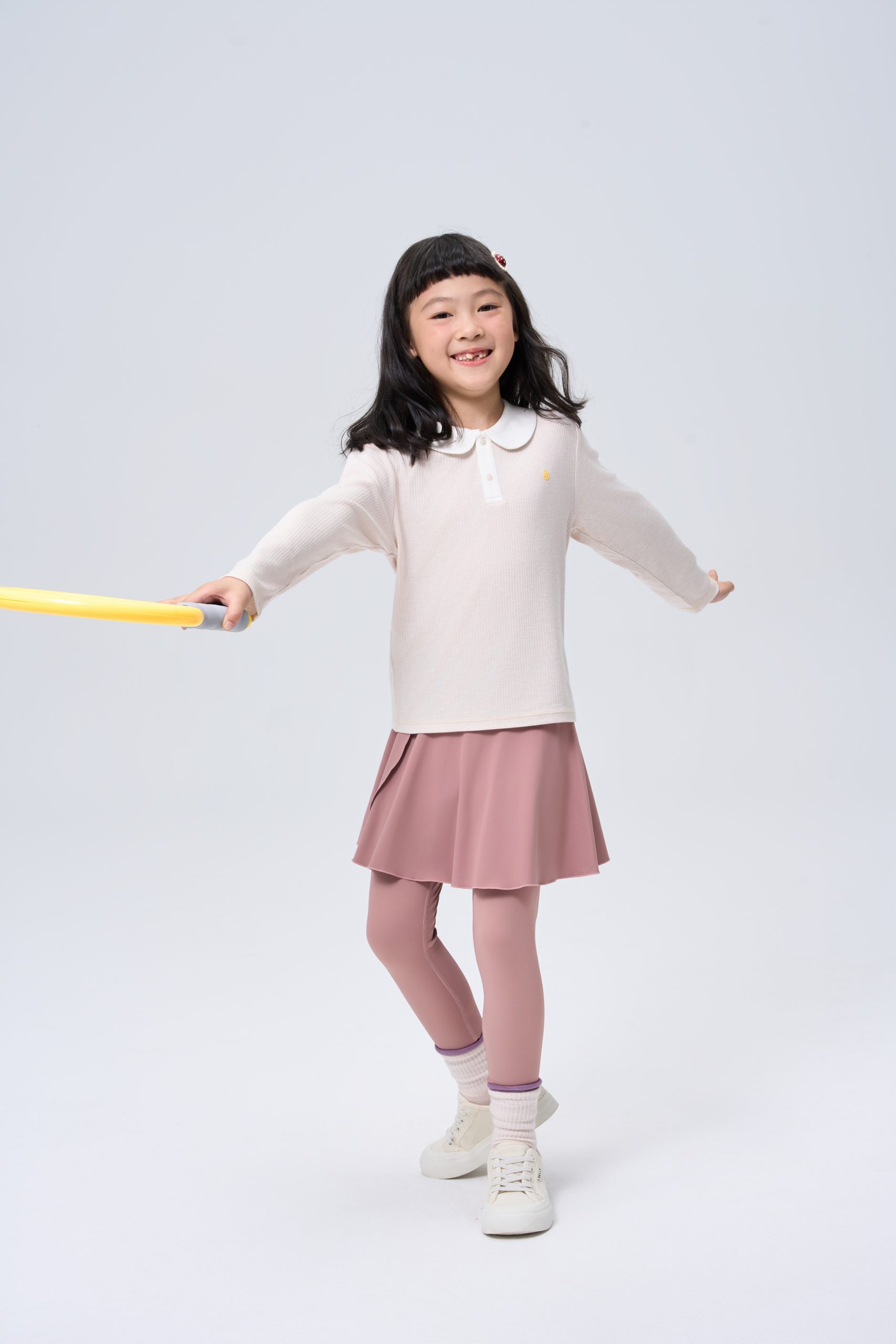 kids woolblend doll collar shirt - Image 6