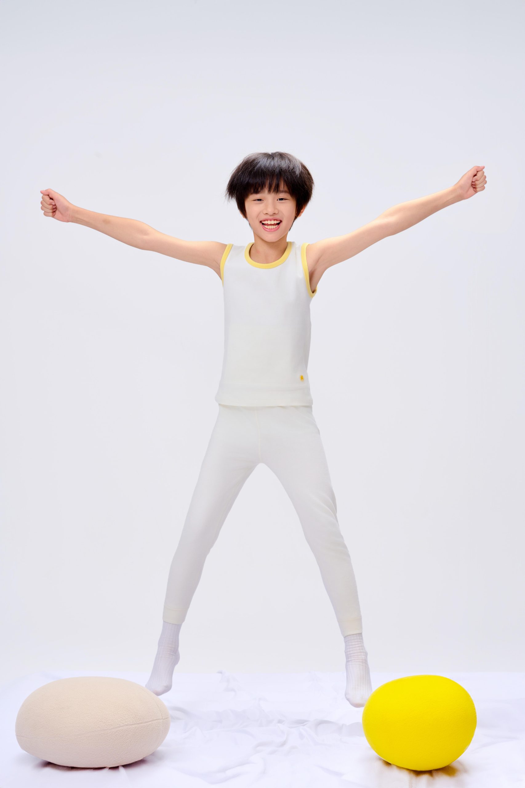 kids ginger cotton warm vest - Image 6
